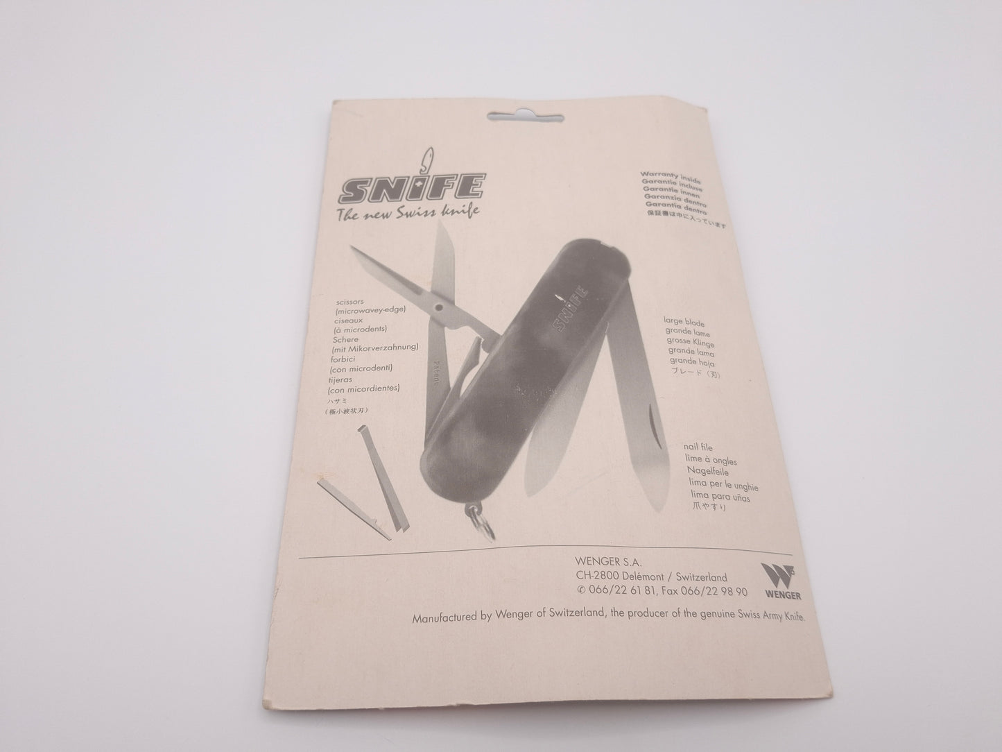 Wenger Snife Lave 65mm – Grade A