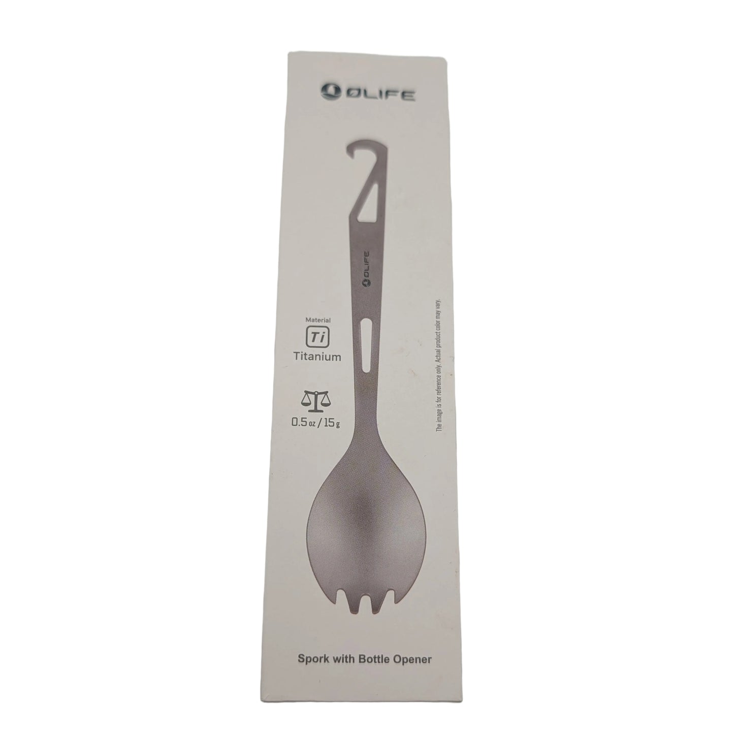 Olife Titanium Spork Bottle Opener - Grade A