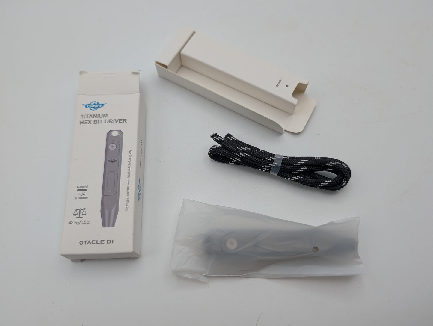 Oknife Otacle D1 Titanium Bit Holder - Grade A
