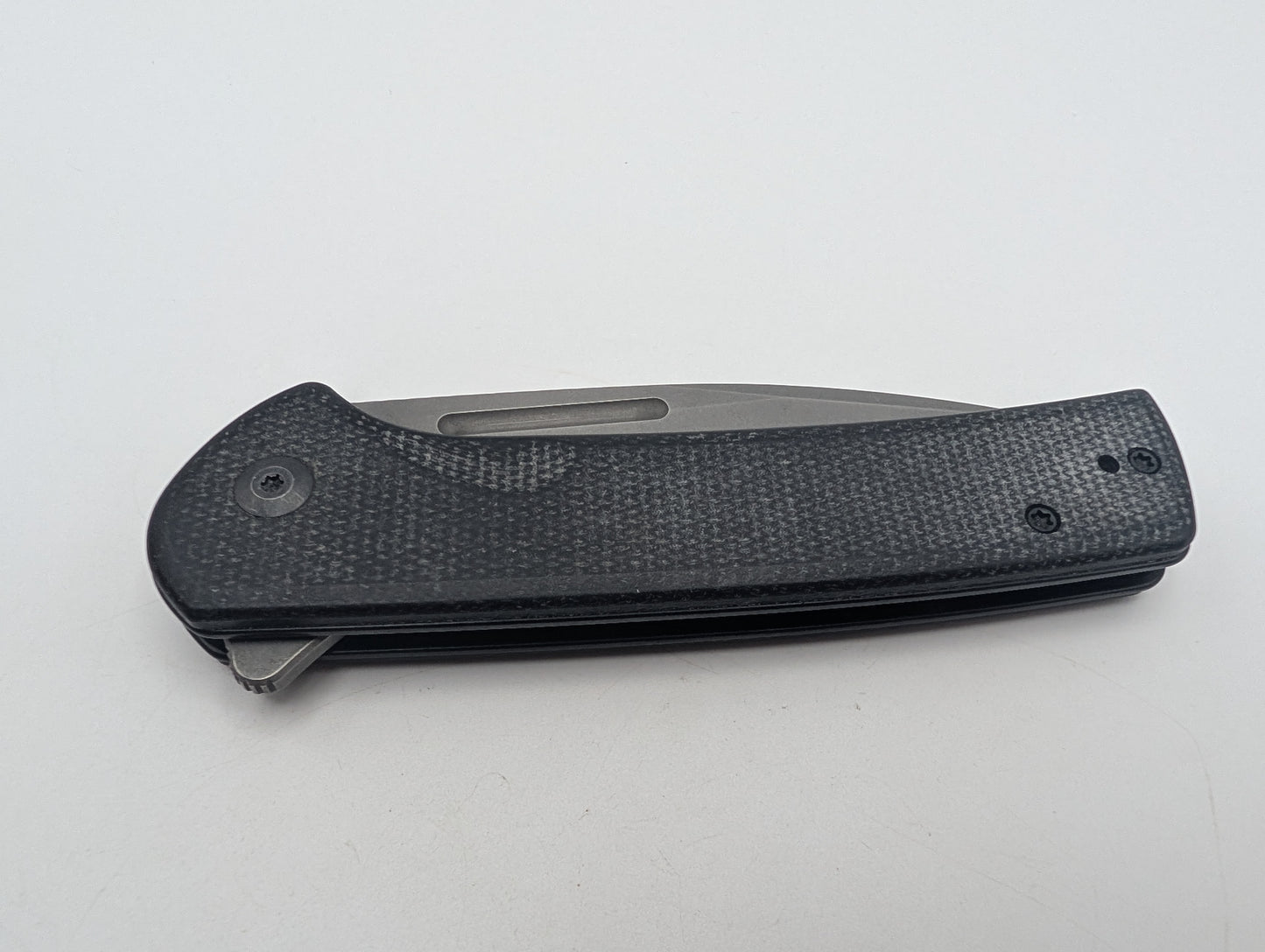 Civivi Conspirator Button Lock Black Micarta – Grade B
