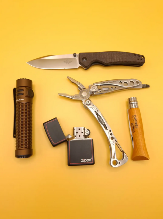 verzameling EDC-gear