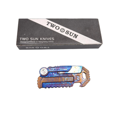 TwoSun TS196 Pioneer Titanium Scalpel Holder Rihe Design – Grade B