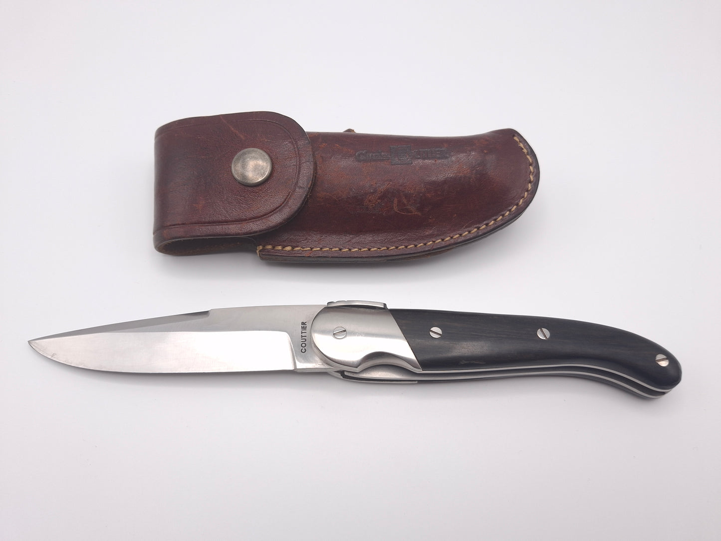 Charles Couttier Liner Lock Ebbenhout – Grade B