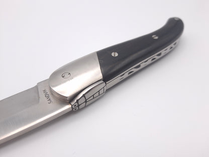 Charles Couttier Liner Lock Ebbenhout – Grade B