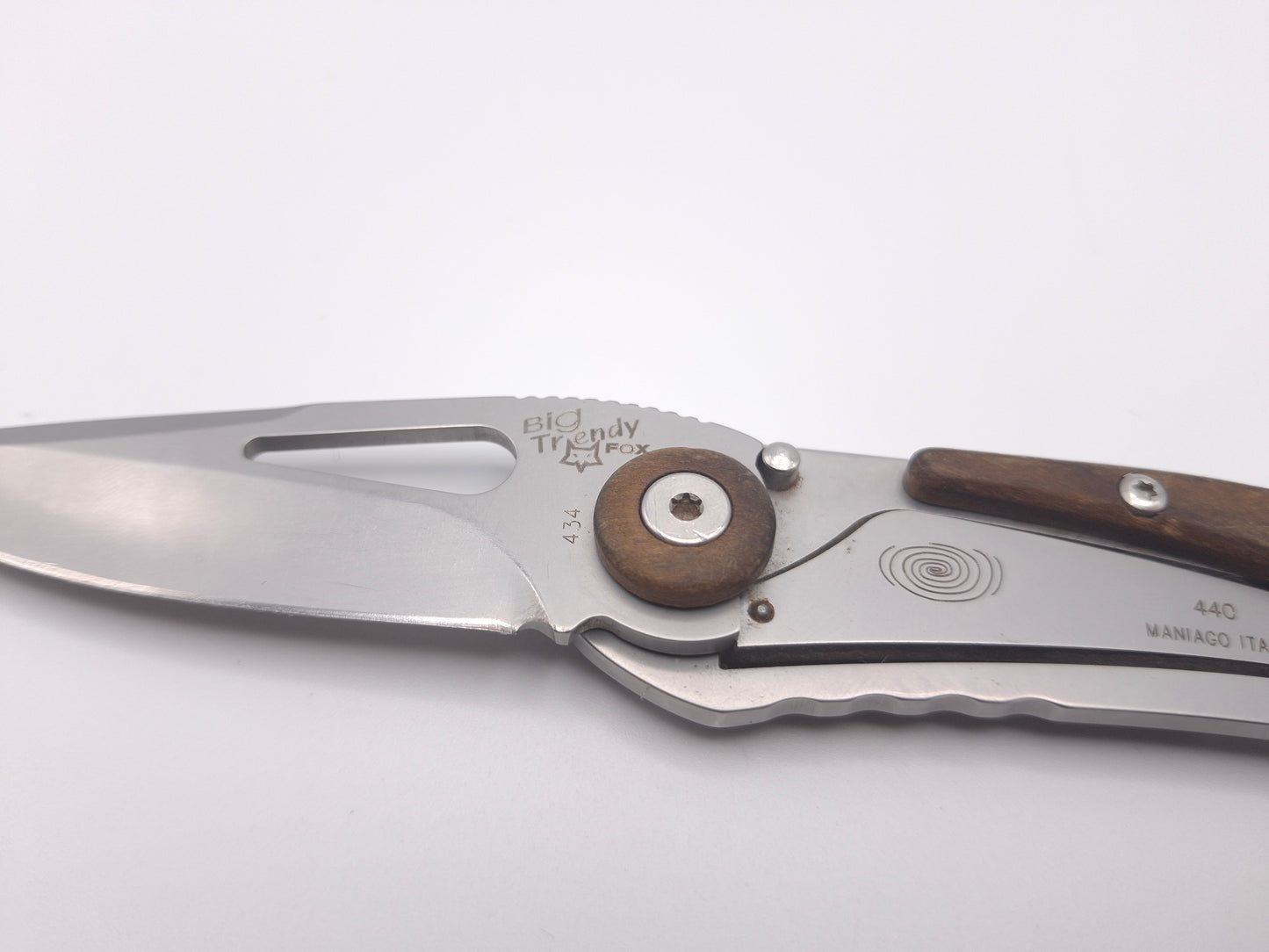 Fox Knives Big Trendy 434 Wood – Grade B