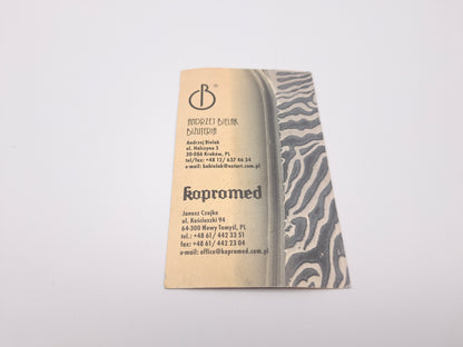 Kopromed Zebra Sterling Silver Limited Edition – Grade B