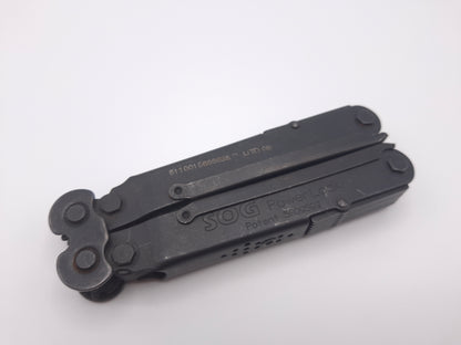 SOG PowerLock EOD Black Oxide NSN Marked – Grade B