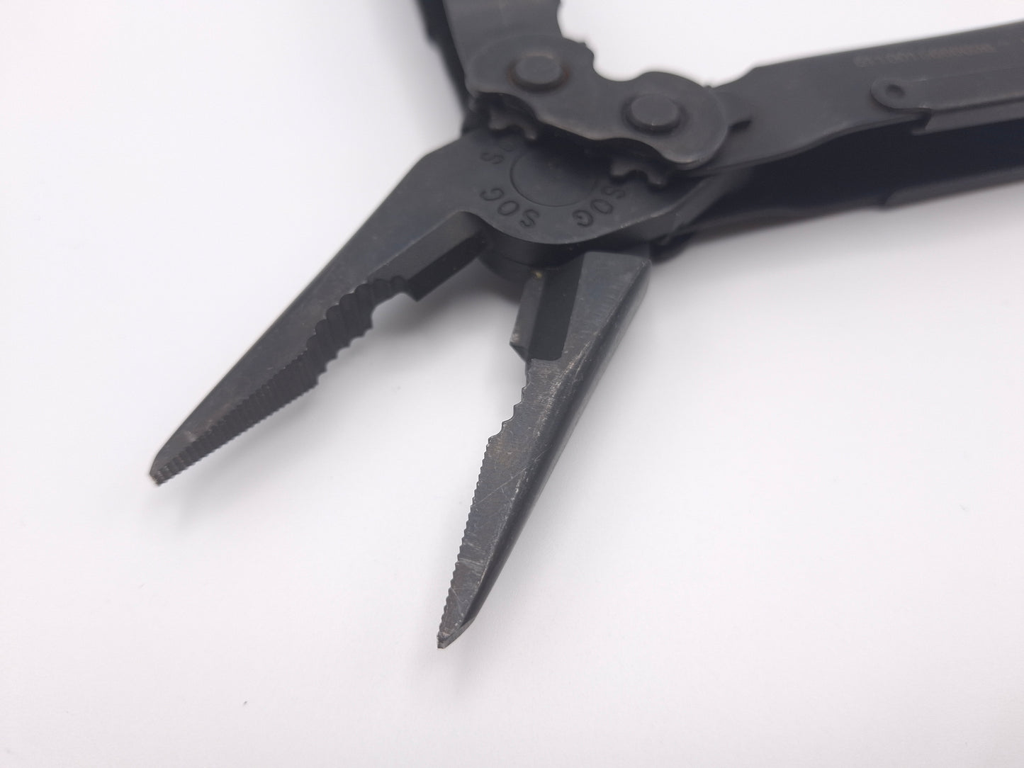 SOG PowerLock EOD Black Oxide NSN Marked – Grade B