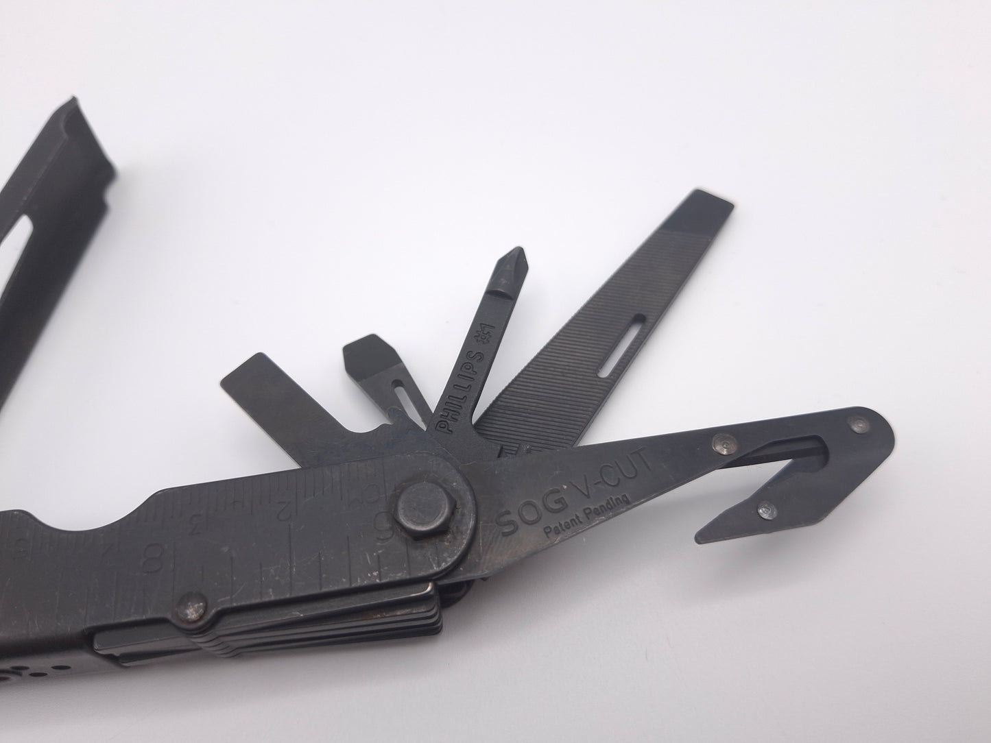 SOG PowerLock EOD Black Oxide NSN Marked – Grade B