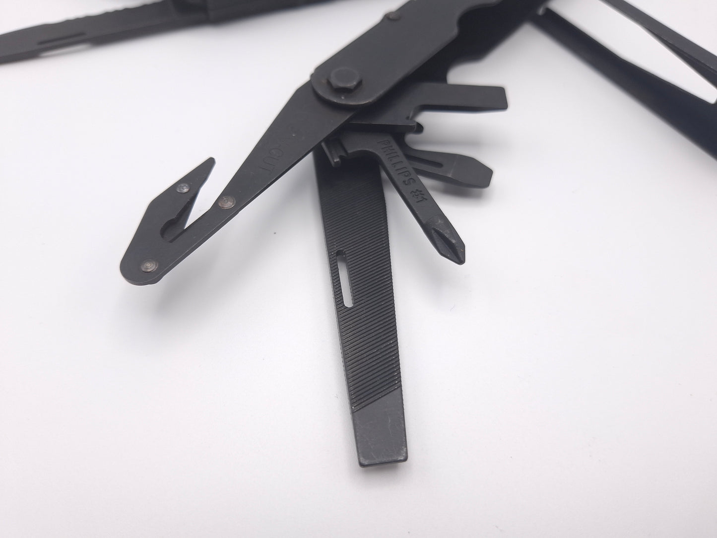 SOG PowerLock EOD Black Oxide NSN Marked – Grade B