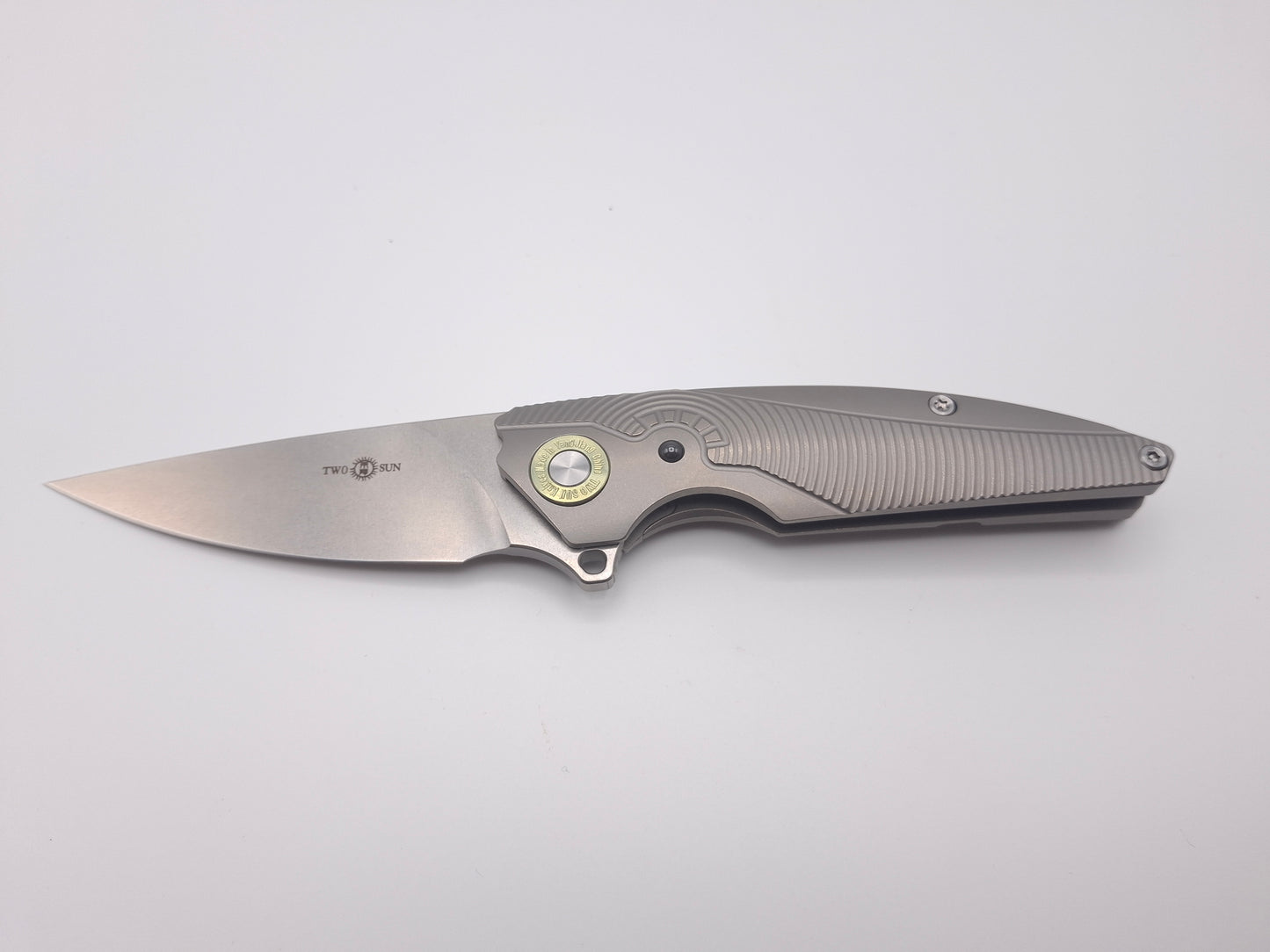 TwoSun TS301 Mazwan Mokhtar Button Lock Titanium – Grade A
