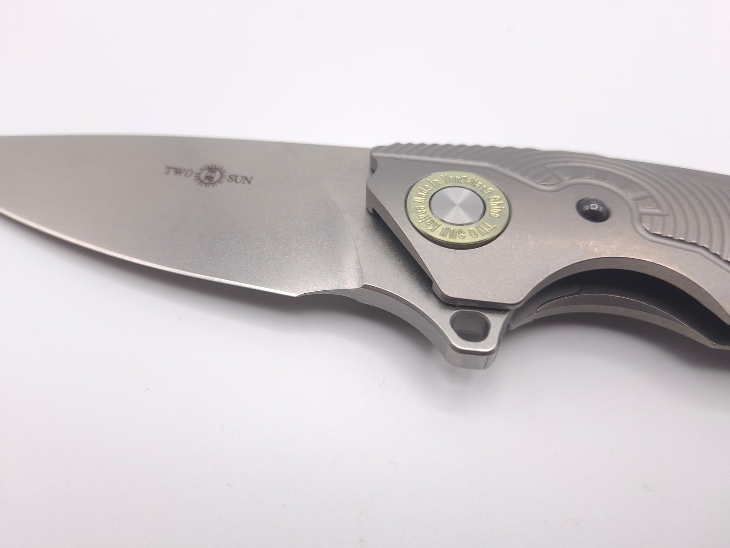 TwoSun TS301 Mazwan Mokhtar Button Lock Titanium – Grade A
