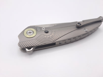 TwoSun TS301 Mazwan Mokhtar Button Lock Titanium – Grade A