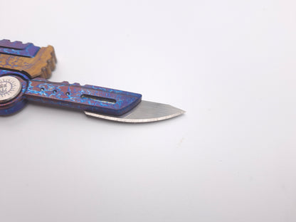 TwoSun TS196 Pioneer Titanium Scalpel Holder Rihe Design – Grade B