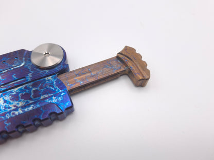 TwoSun TS196 Pioneer Titanium Scalpel Holder Rihe Design – Grade B