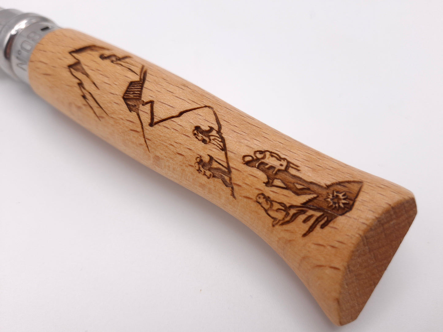 Opinel N°08 Inox Rando Gravure – Grade B