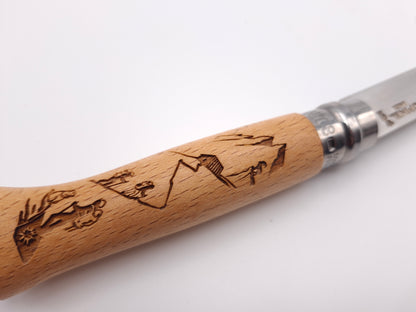 Opinel N°08 Inox Rando Gravure – Grade B