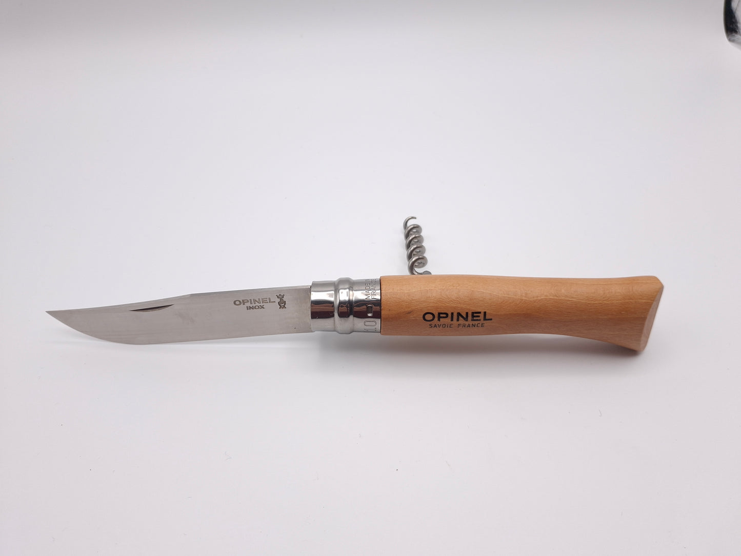 Opinel No. 10 Inox Kurkentrekker – Grade B