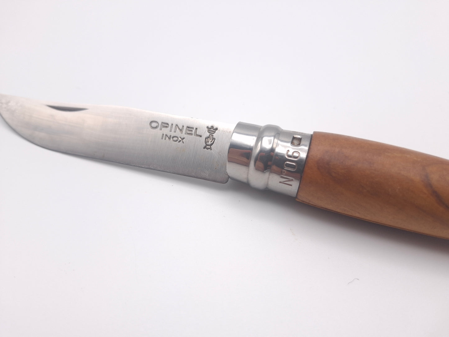 Opinel No. 06 Inox Olijfhout – Grade B