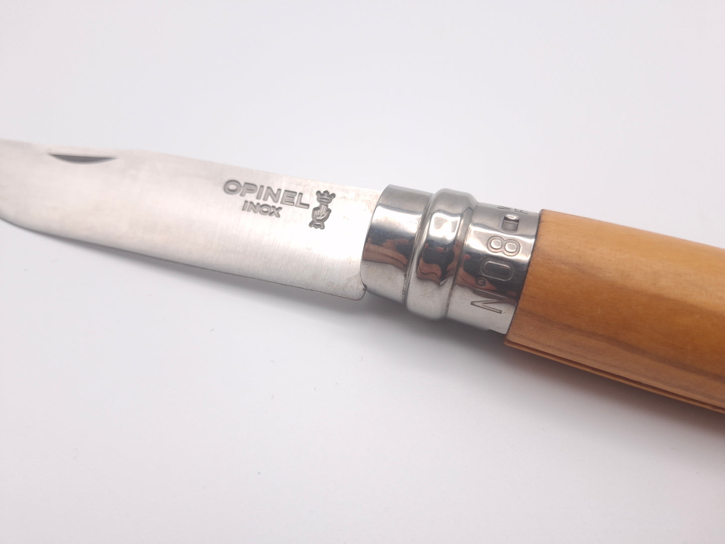 Opinel No. 08 Inox Olive Wood – Grade B