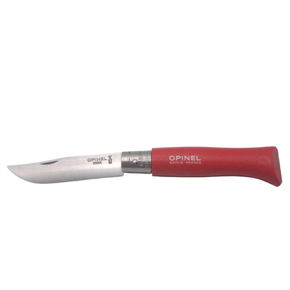 Opinel N°08 Inox Rouge (Vintage/Depose) – Grade B
