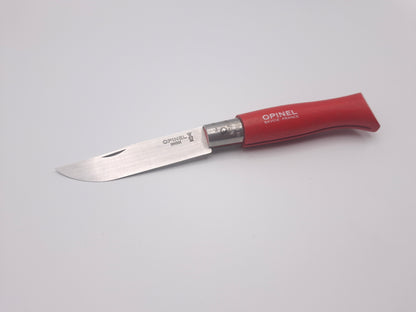 Opinel N°08 Inox Rouge (Vintage/Depose) – Grade B