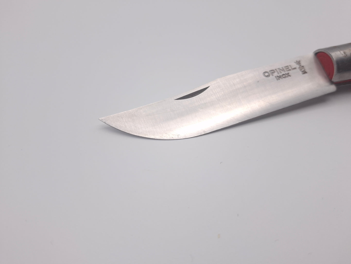 Opinel N°08 Inox Rouge (Vintage/Depose) – Grade B