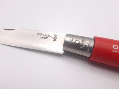 Opinel N°08 Inox Rouge (Vintage/Depose) – Grade B