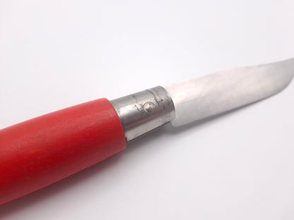 Opinel N°08 Inox Rouge (Vintage/Depose) – Grade B