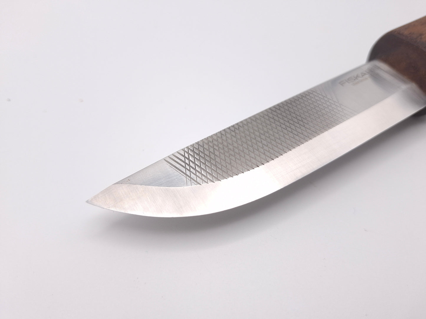 Fiskars Heavy Duty Knife Custom Wood Handle – Grade A