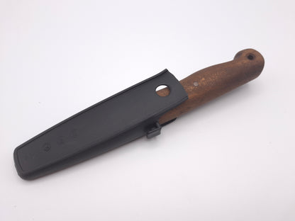 Fiskars Heavy Duty Knife Custom Wood Handle – Grade A