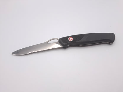 Wenger Ranger 51 Black Serrated – Grade B