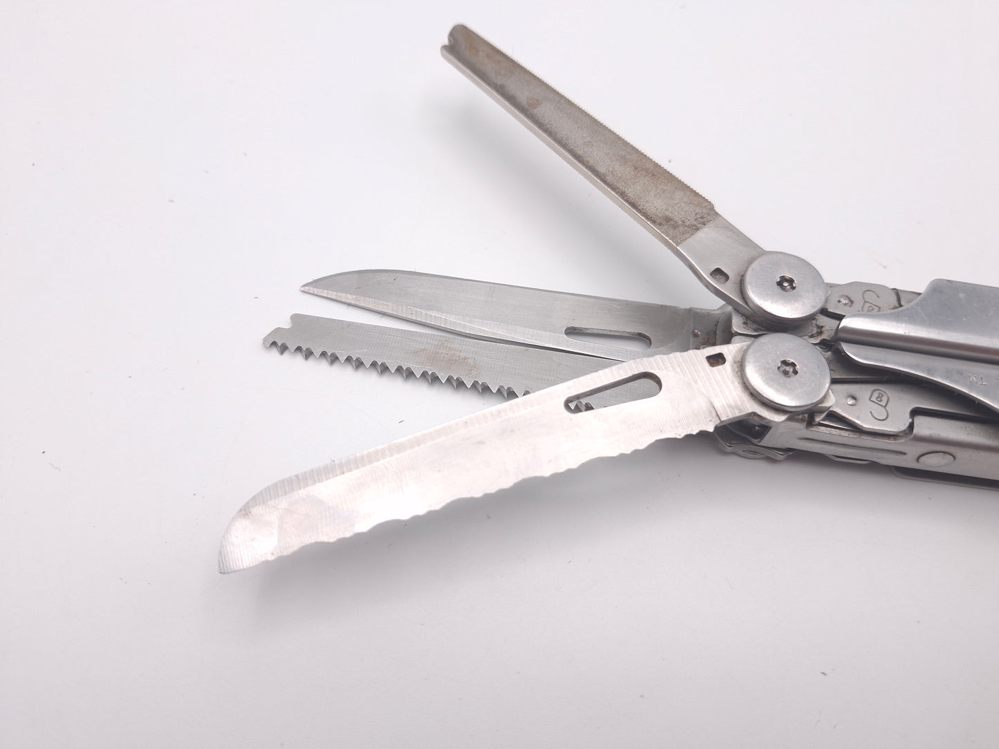Leatherman Wave 1st Gen PAT PEND + Lederen Hoes – Grade B