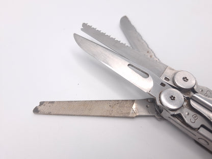 Leatherman Wave 1st Gen PAT PEND + Lederen Hoes – Grade B