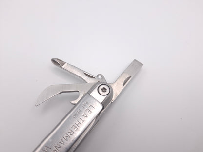 Leatherman Wave 1st Gen PAT PEND + Lederen Hoes – Grade B