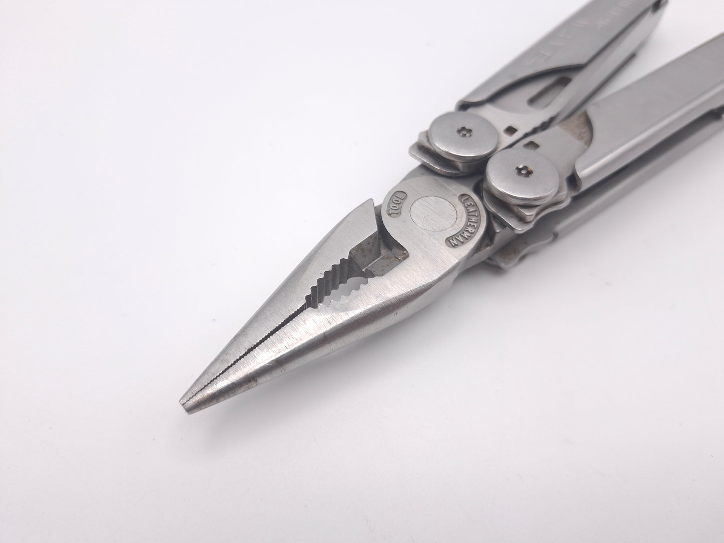 Leatherman Wave 1st Gen PAT PEND + Lederen Hoes – Grade B