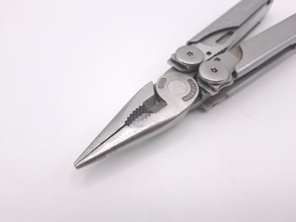 Leatherman Wave 1st Gen PAT PEND + Lederen Hoes – Grade B