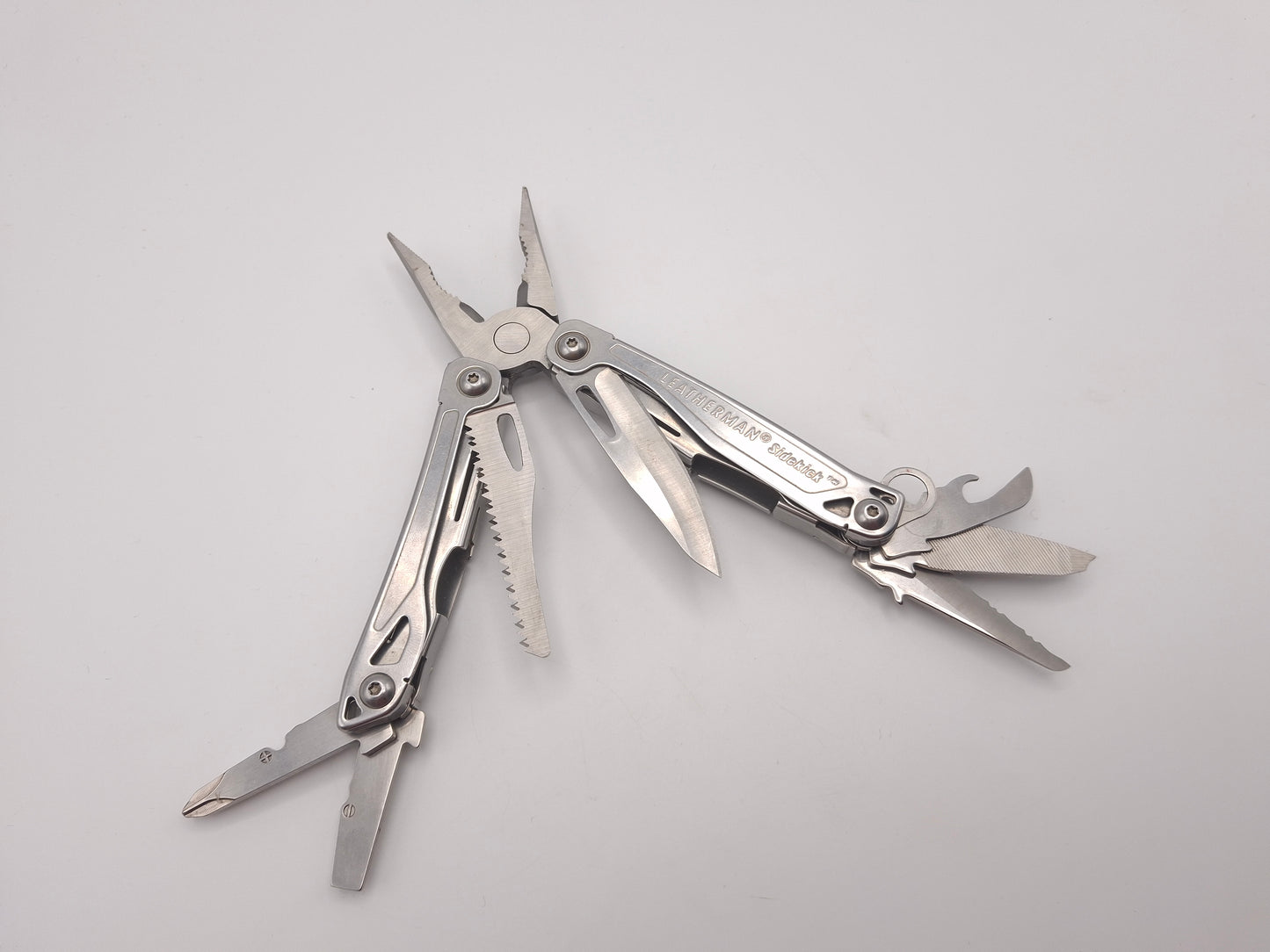 Leatherman Sidekick met lederen hoes - Grade B