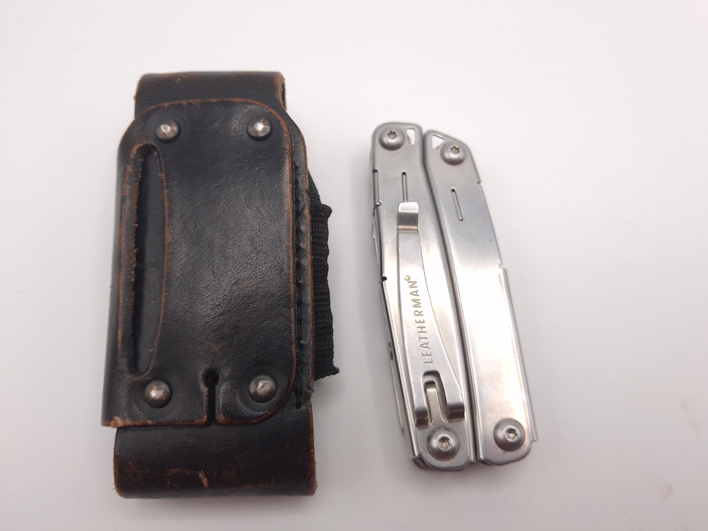 Leatherman Sidekick met lederen hoes - Grade B