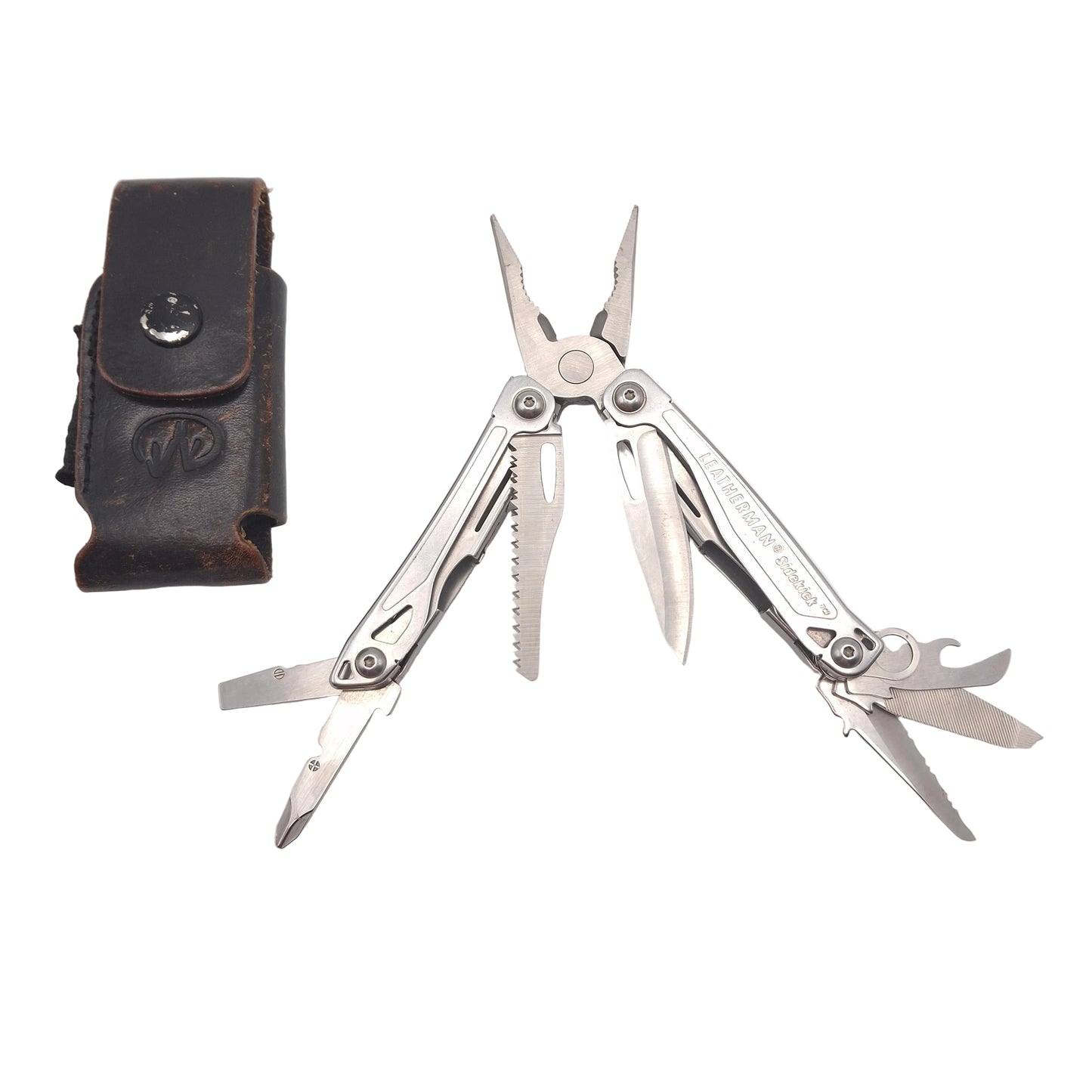 Leatherman Sidekick met lederen hoes - Grade B
