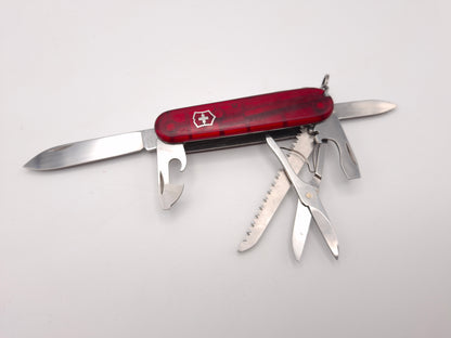 Victorinox Huntsman Transparent Red – Grade B