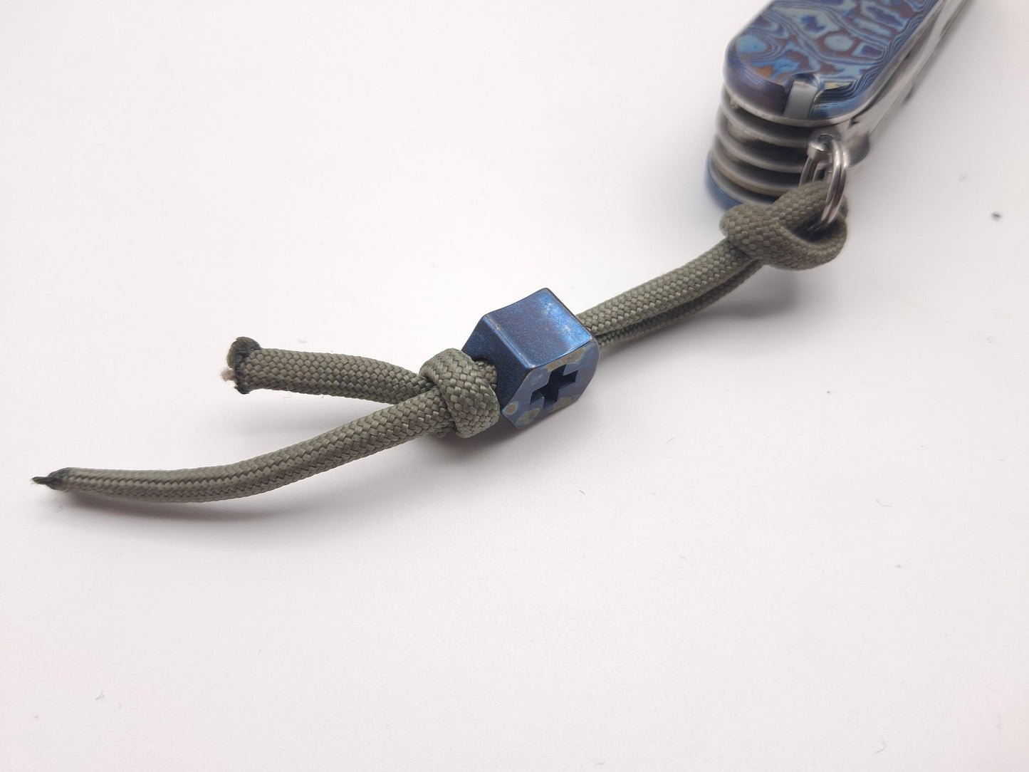 Victorinox Deluxe Tinker Damast Limited Edition 2018 MetonBoss Alien Timascus – Grade A