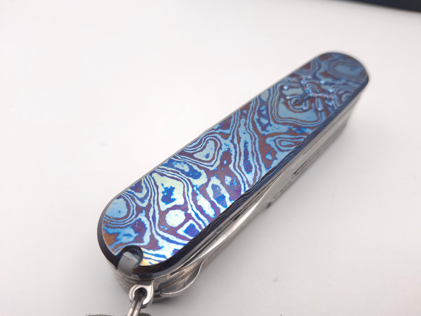 Victorinox Deluxe Tinker Damast Limited Edition 2018 MetonBoss Alien Timascus – Grade A