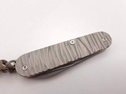 Victorinox Recruit  Custom Titanium scales – Grade B