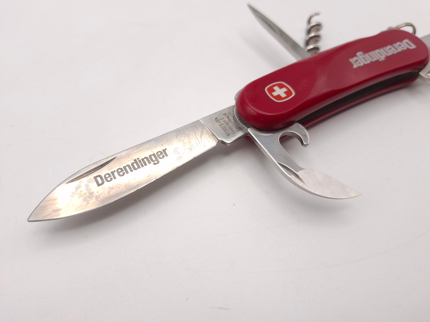 Wenger Evo 10 Red opdruk Derendinger – OUTLET