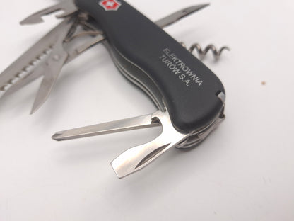Victorinox Outrider Black opdruk Elektrownia Turów – OUTLET