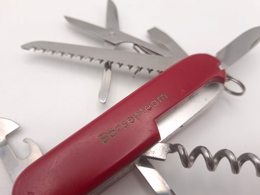 Victorinox Huntsman gravure Börsenteam – OUTLET