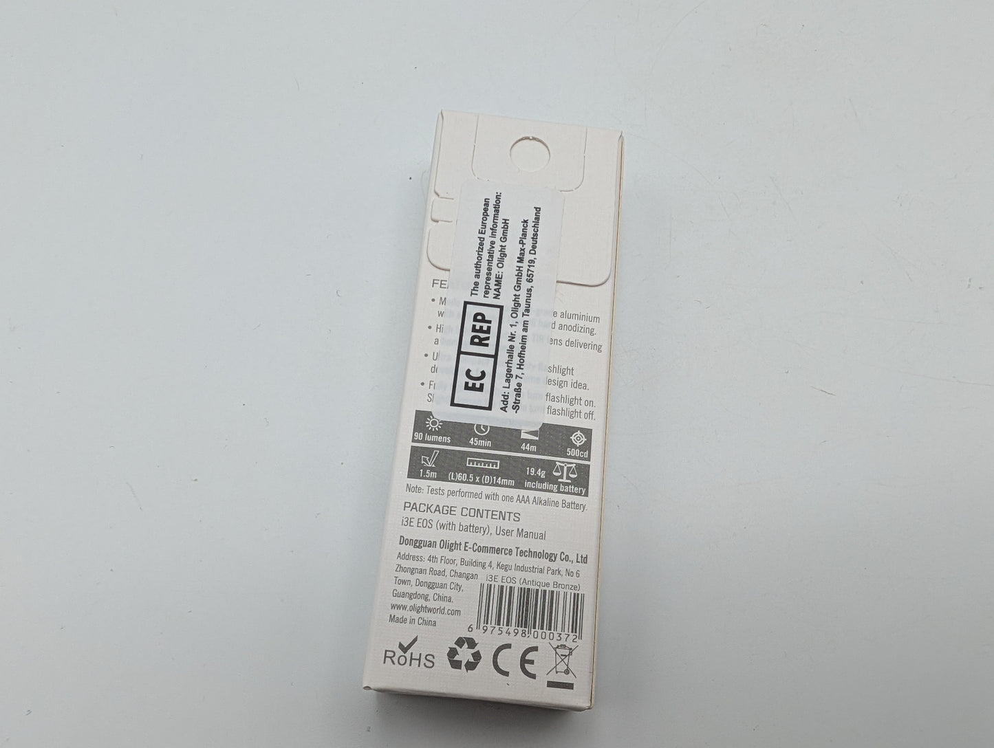 Olight i3E EOS Antique Bronze (Limited Edition) - Grade A
