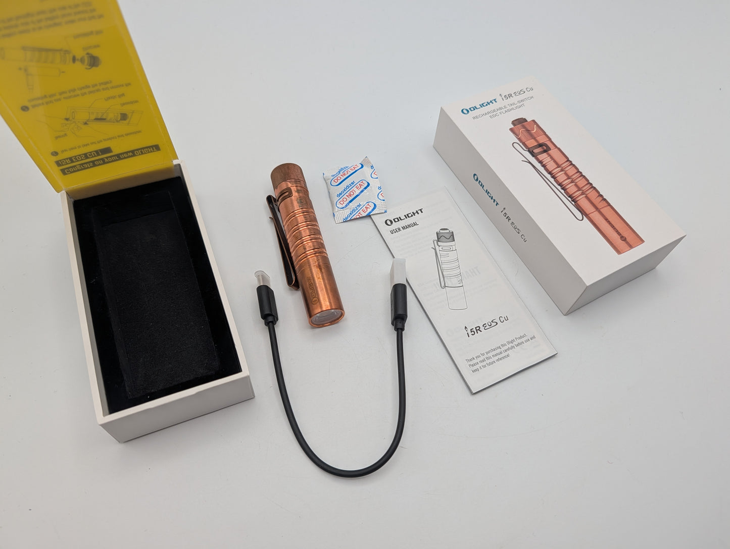 Olight i5R EOS Cu Limited Edition (Exclusief Batterij) - Grade B