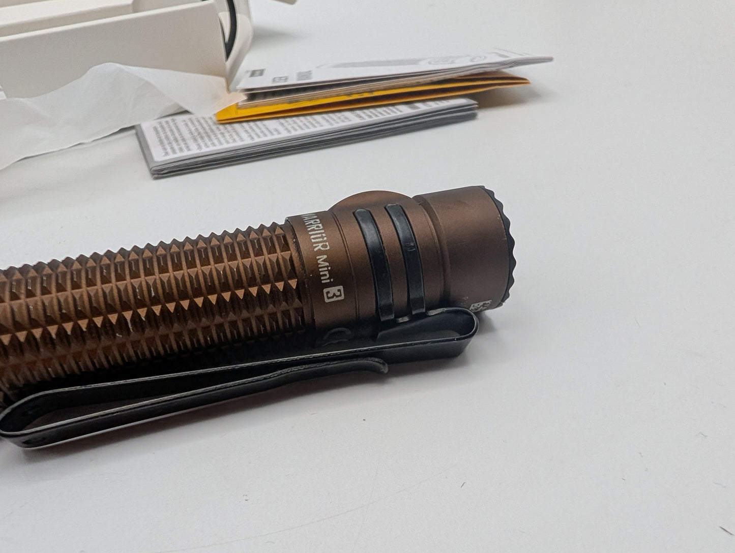 Olight Warrior Mini 3 Burnt Orange – Grade B